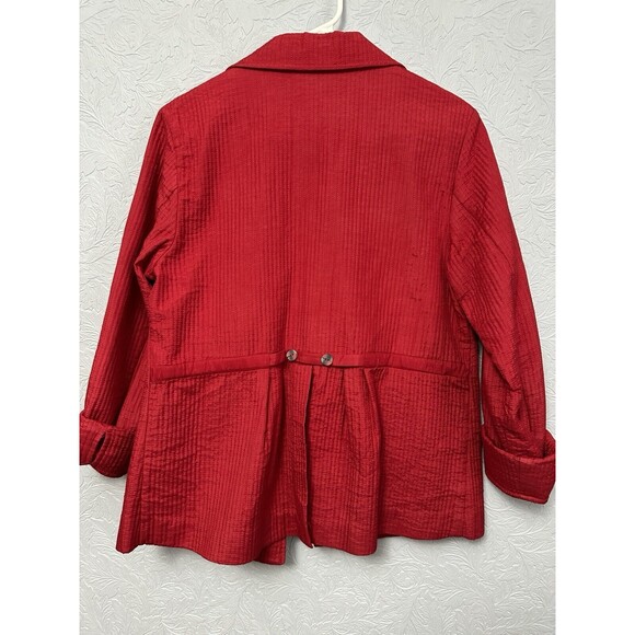 Coldwater Creek Size 10 Channel Quilted Jacket N2 - Picture 4 of 8